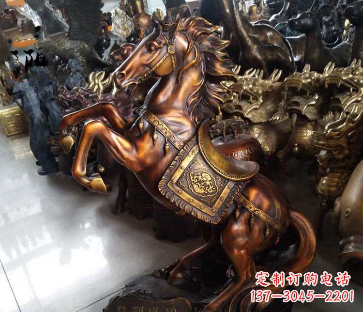 泉州精致仿古马雕塑