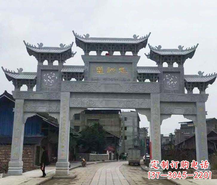 泉州精美牌坊石雕