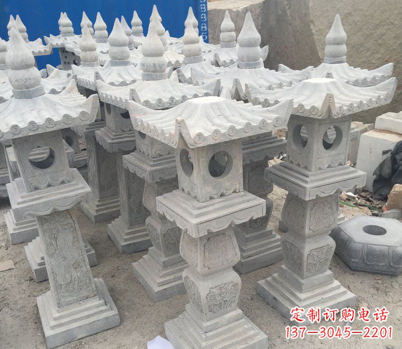 泉州仿古石灯园林景观石雕