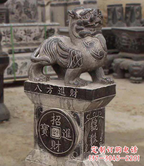 泉州仿古石雕貔貅雕塑