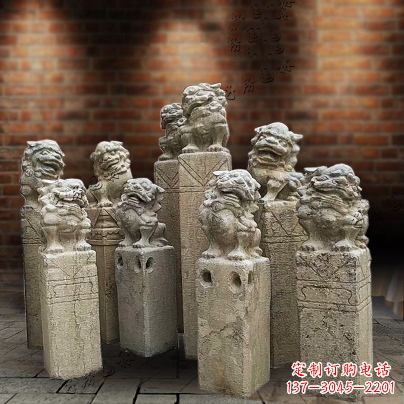 泉州仿古栓马雕塑
