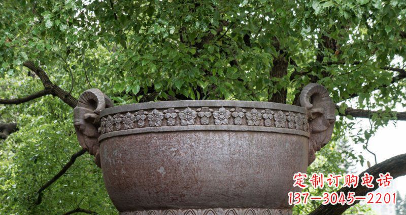 泉州仿古水缸铜雕