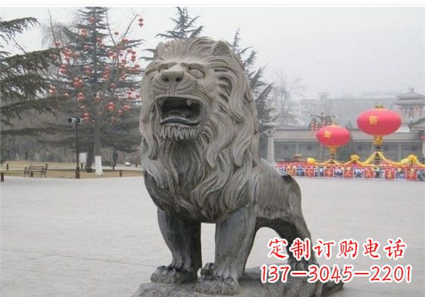 泉州仿古西洋狮子石雕