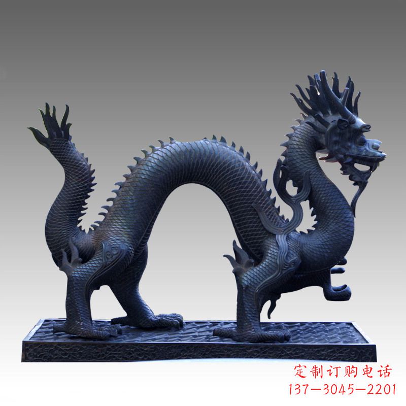泉州古典风格神龙铜雕