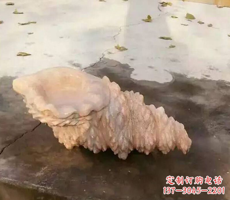 泉州仿真海螺石雕