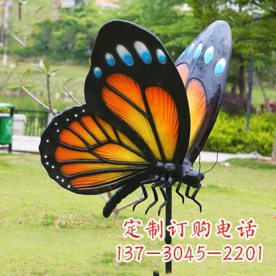 泉州黄色蝴蝶雕塑