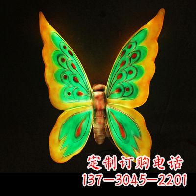 泉州闪耀蝴蝶,精致灯光雕塑