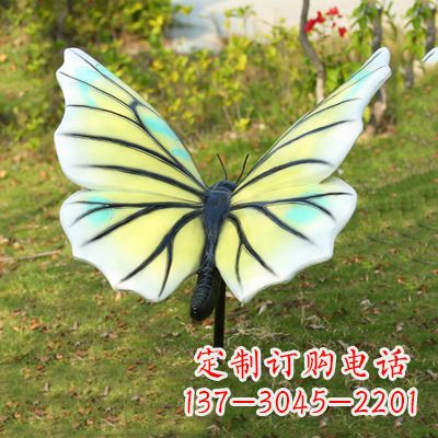 泉州色彩丰富的仿真蝴蝶雕塑