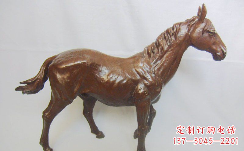 泉州仿真马铸铜动物雕塑