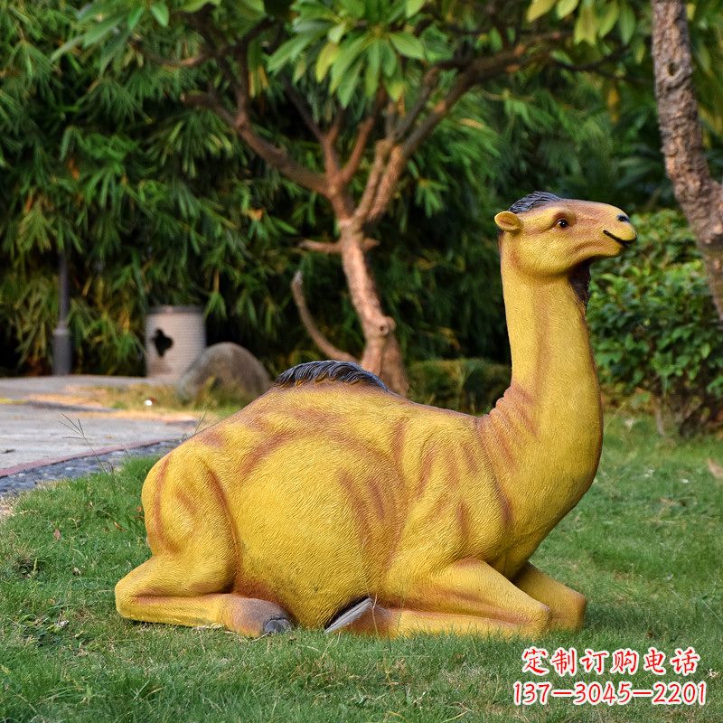 泉州艺术精美的骆驼雕塑