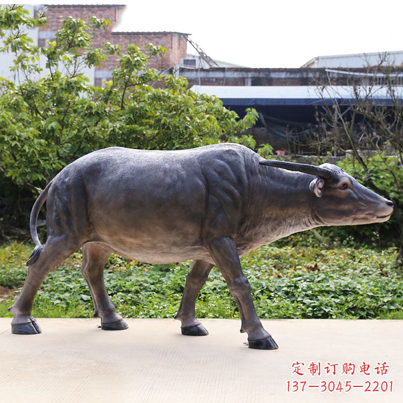泉州仿真水牛雕塑 (3)