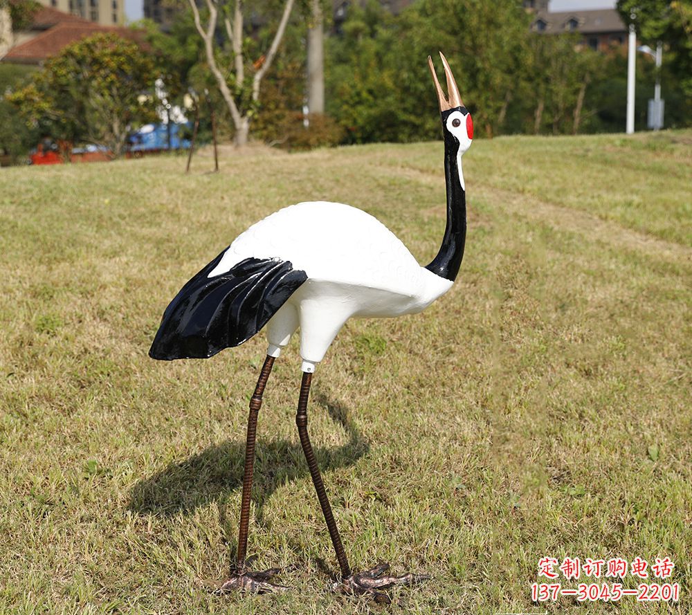泉州仿真仙鹤雕塑