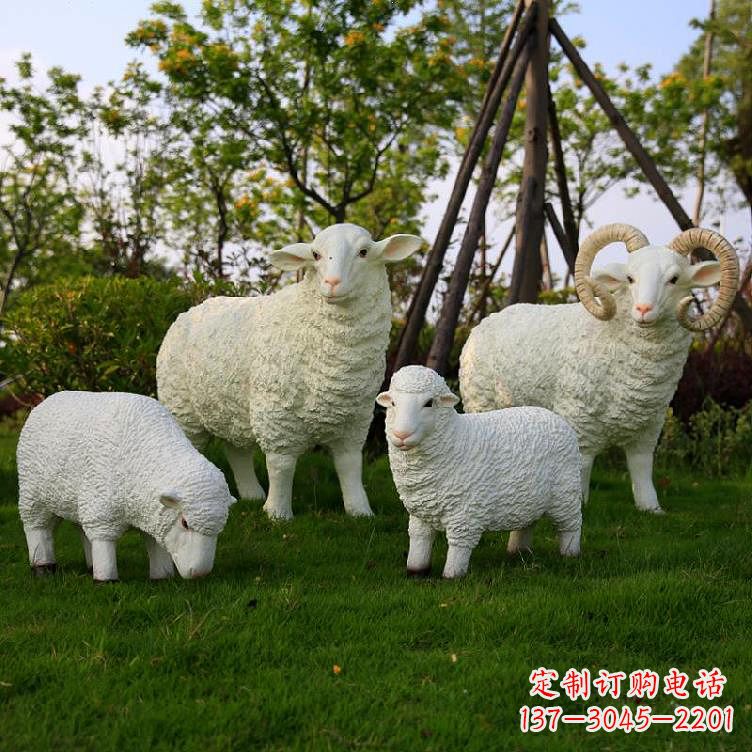泉州精美玻璃钢动物雕塑
