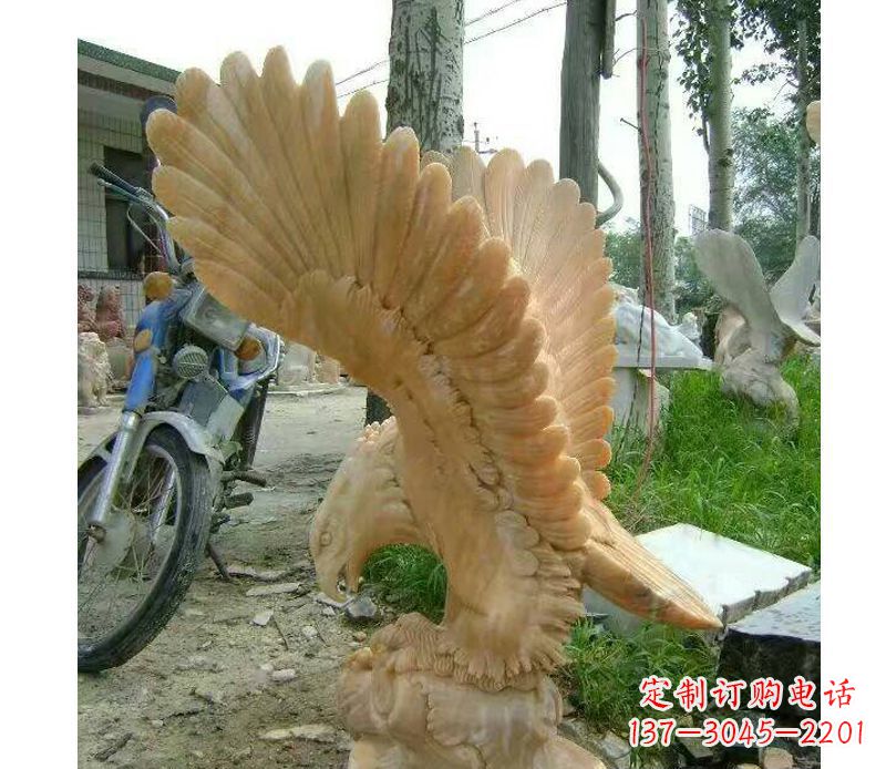 泉州精美老鹰雕塑,让你的室内装饰更加完美