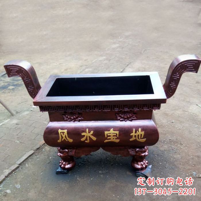 泉州精美香炉铜雕
