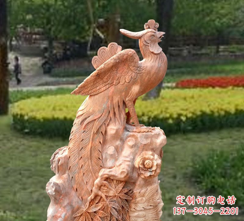 泉州凤凰神鸟公园景观雕塑雕塑摆件