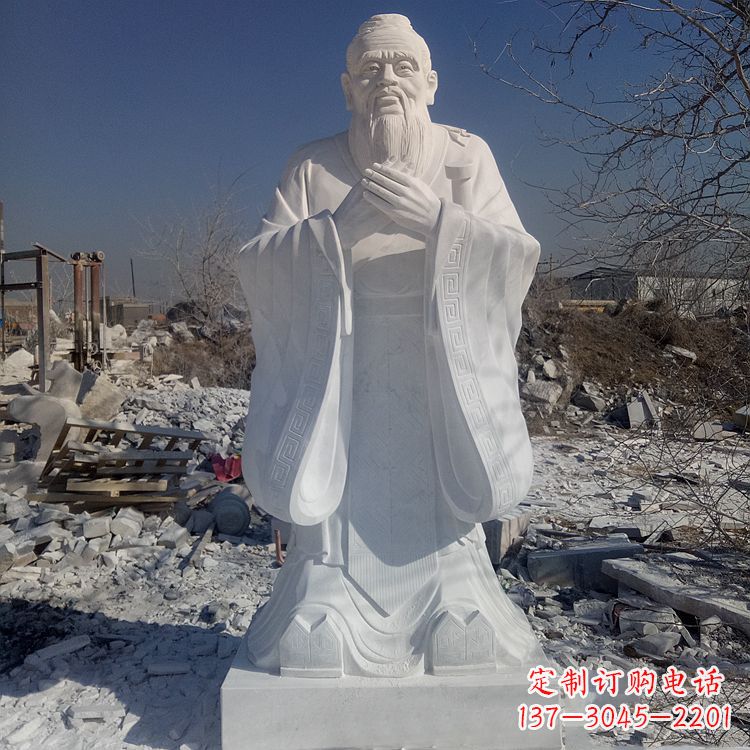 泉州夫子庙青铜雕塑孔子雕像
