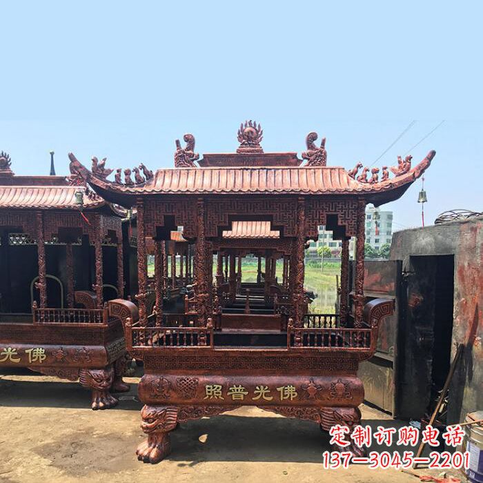 泉州精美铜香炉雕塑