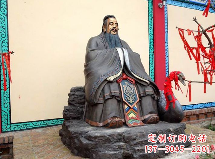 泉州精美定制- 孔子雕塑