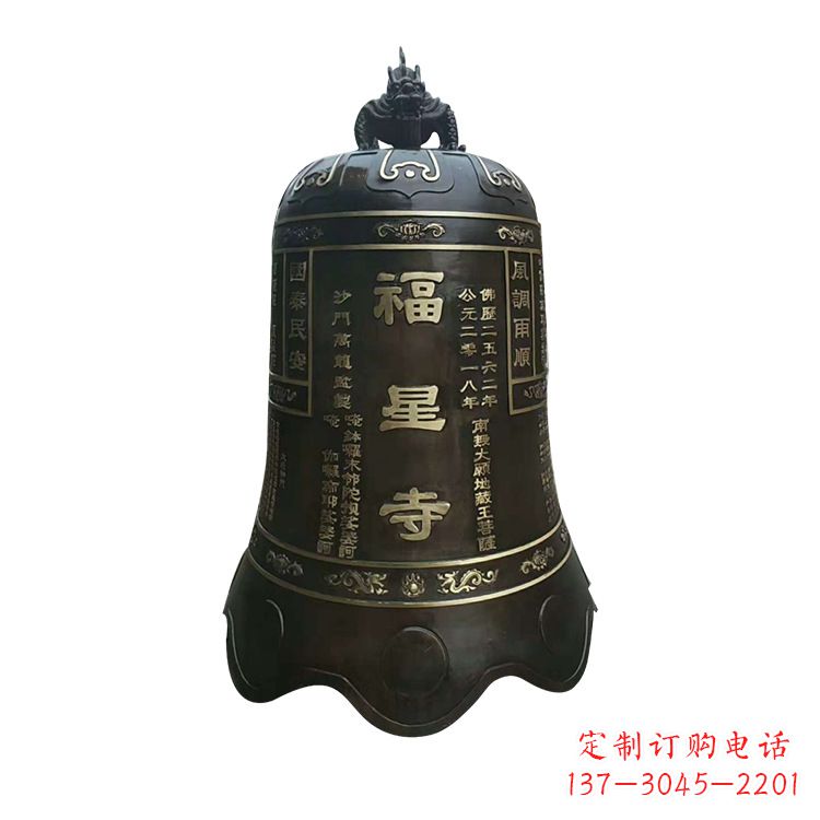 泉州福星铜雕钟让传统之美成为当代生活