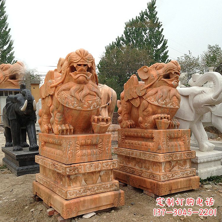 泉州豪华高饱和度貔貅雕塑