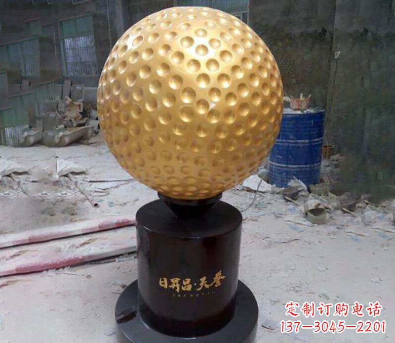 泉州高尔夫球铜雕