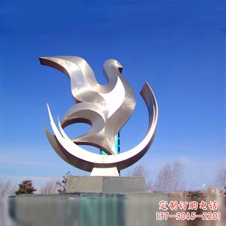 泉州鸽子的雕像