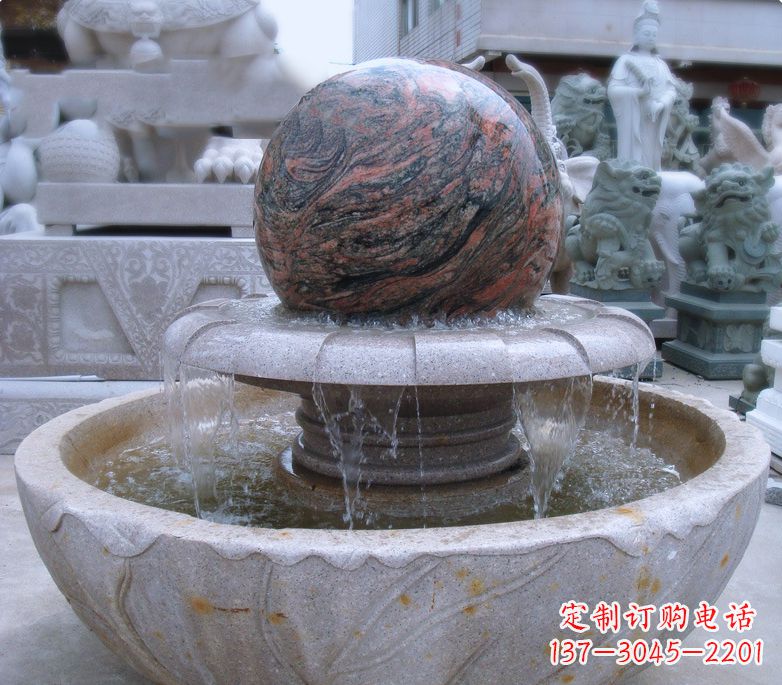 泉州个性的喷泉石雕