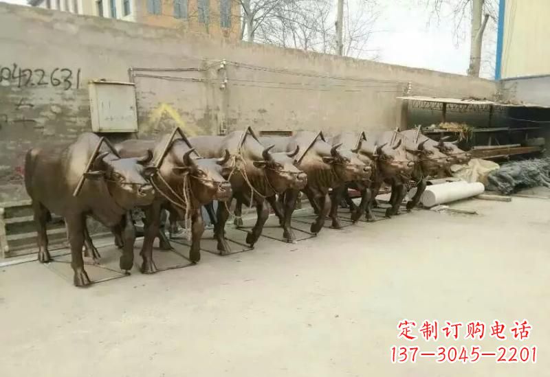 泉州耕牛雕塑