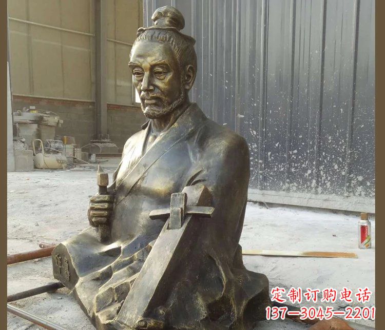 泉州青铜鲁班雕塑,赞颂传统工匠精湛技艺