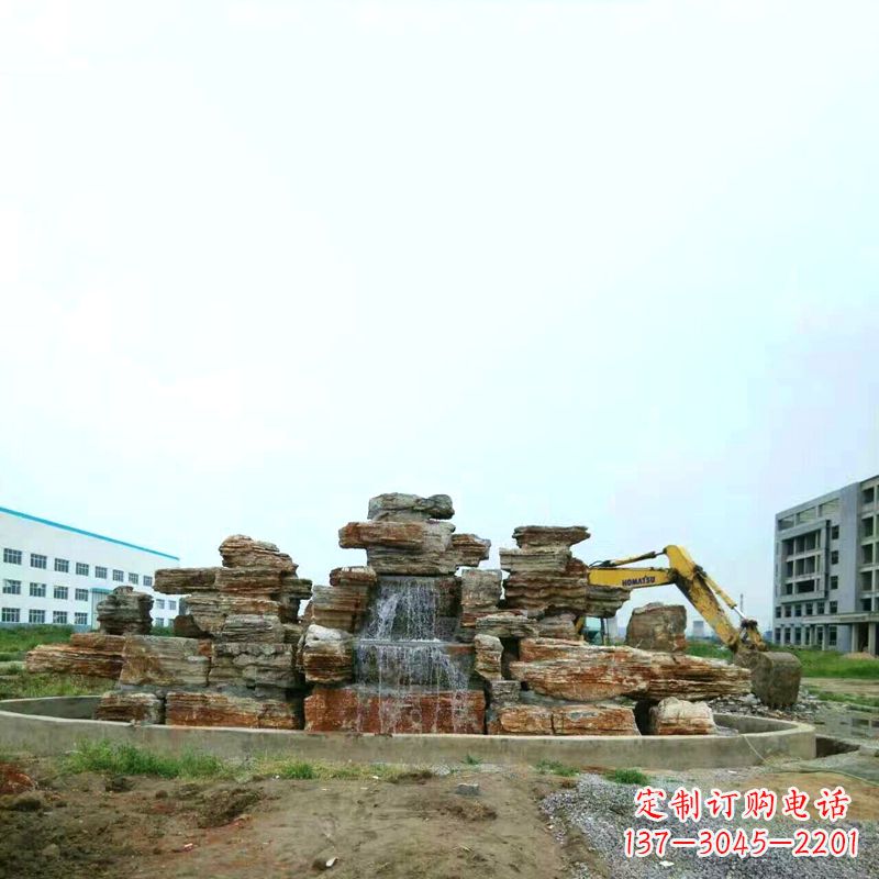 泉州高雅精致的千层石假山雕塑