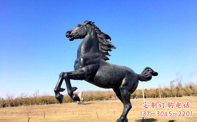 泉州精美铜雕奔马动物雕塑