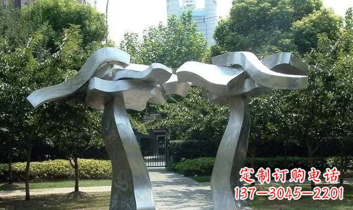 泉州不锈钢拱门定制雕塑