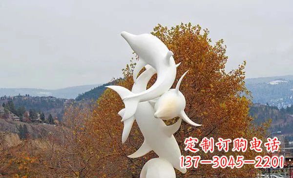 泉州山东中领雕塑海豚雕塑让自然之美悠然而生