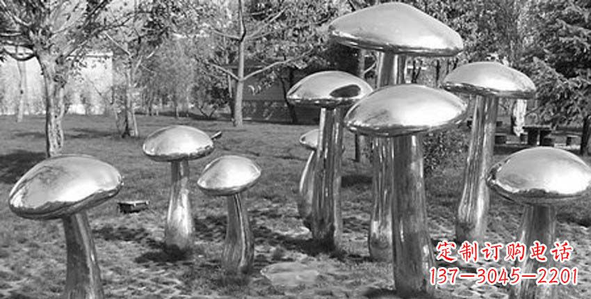 泉州萌芽之美,蘑菇景观雕塑