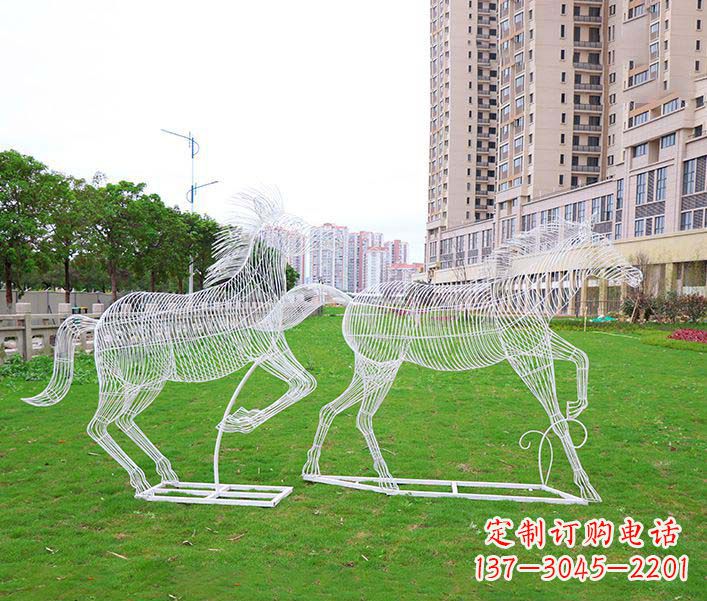 泉州不锈钢马雕塑