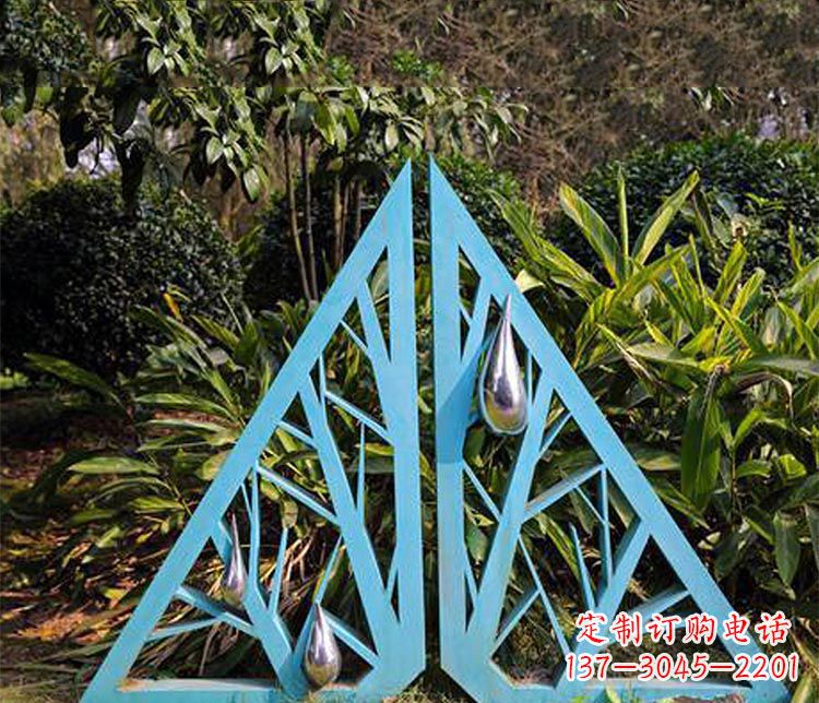 泉州公园不锈钢树枝景观雕塑