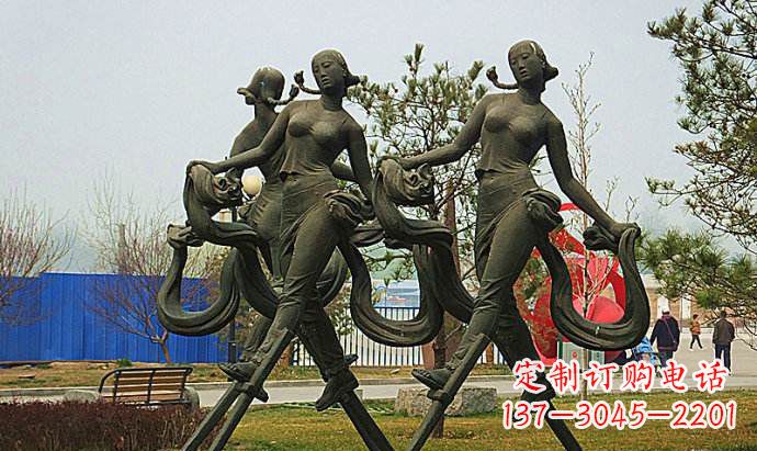 泉州中领雕塑精美女孩雕塑