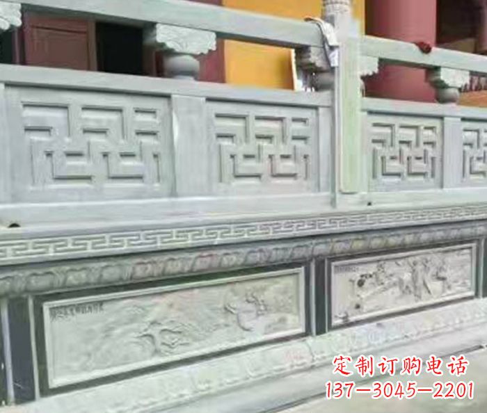 泉州公园大理石栏板石雕 (6)