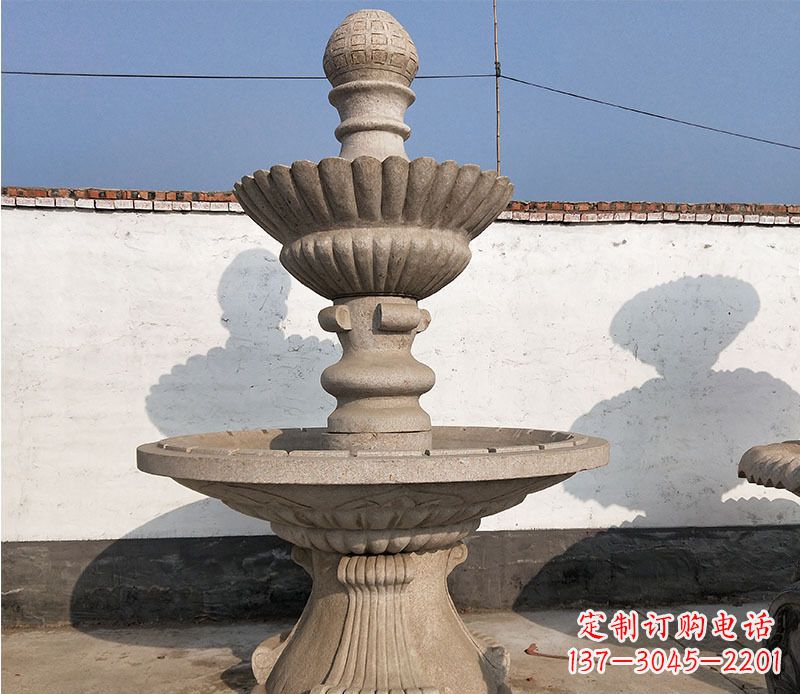 泉州公园大理石喷泉景观石雕