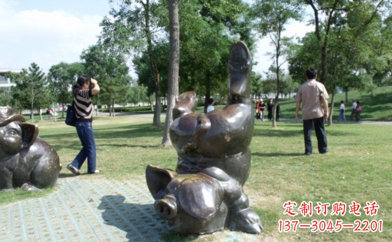 泉州产品名称中领雕塑铜质动物雕塑