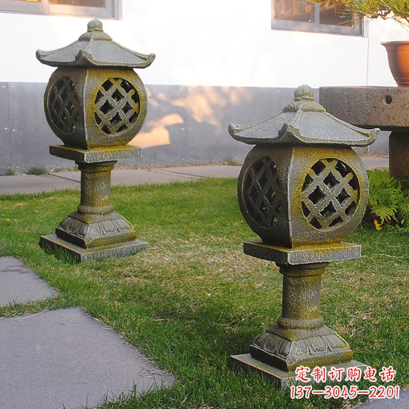 泉州精美仿古石灯笼雕塑