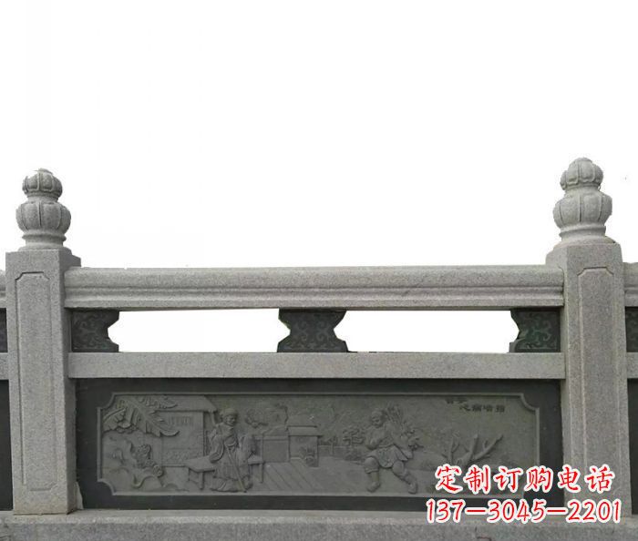 泉州公园仿古石雕栏板