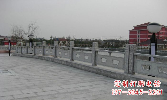 泉州公园仿古石栏板 (2)