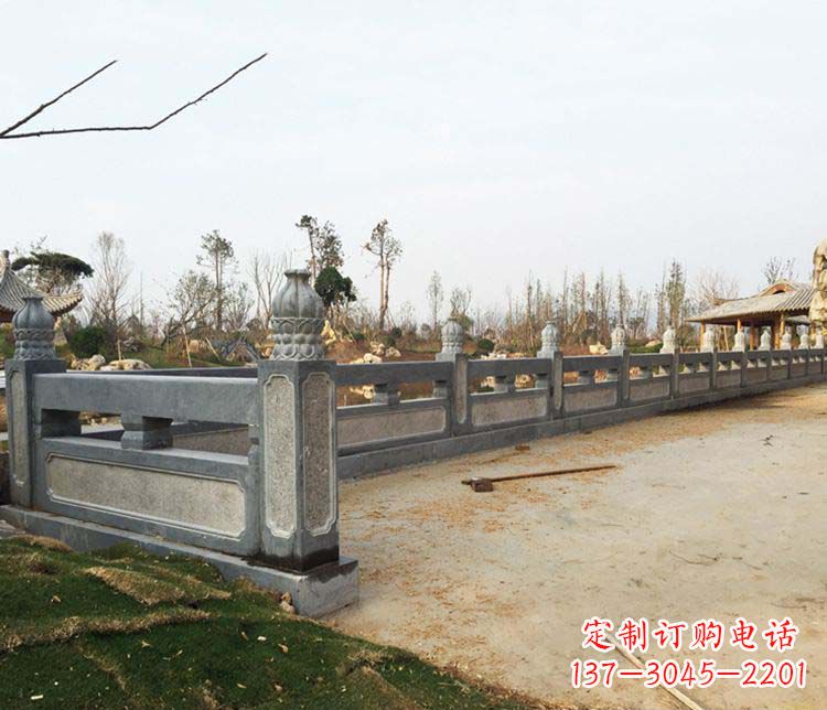 泉州公园仿古石栏板景观石雕 (3)
