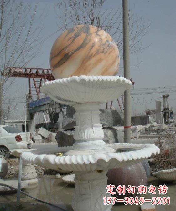 泉州公园风水球石雕