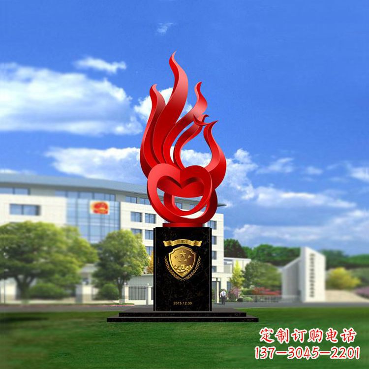 泉州精致凤凰不锈钢雕塑