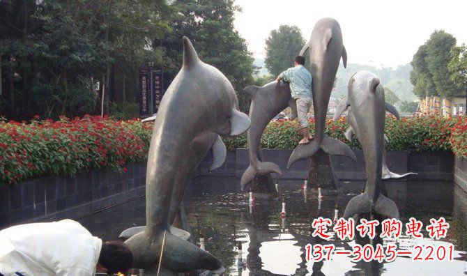 泉州铜雕海豚——传递着海洋之美的艺术作品