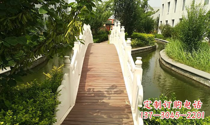泉州公园汉白玉石拱桥 (5)