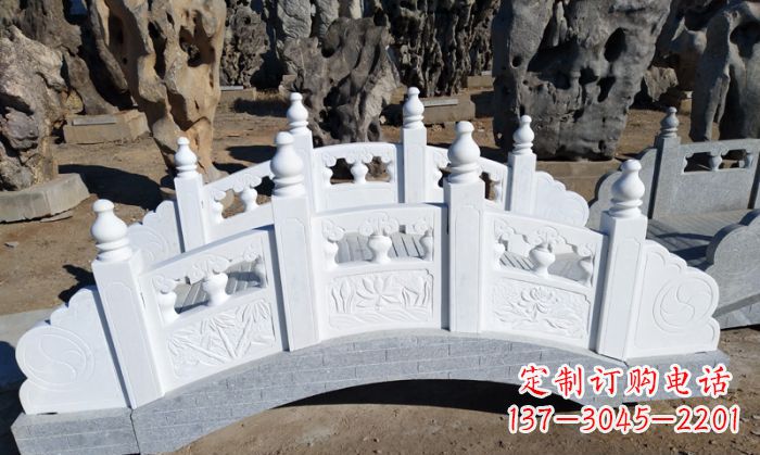 泉州公园汉白玉石拱桥 (6)